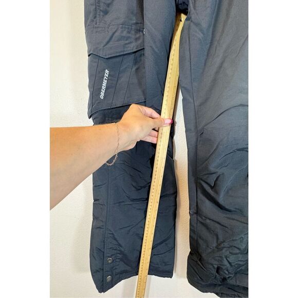 Obermeyer Hydro Block Black Waterproof Snow Pants Women's Size 6 - Picture 9 of 12